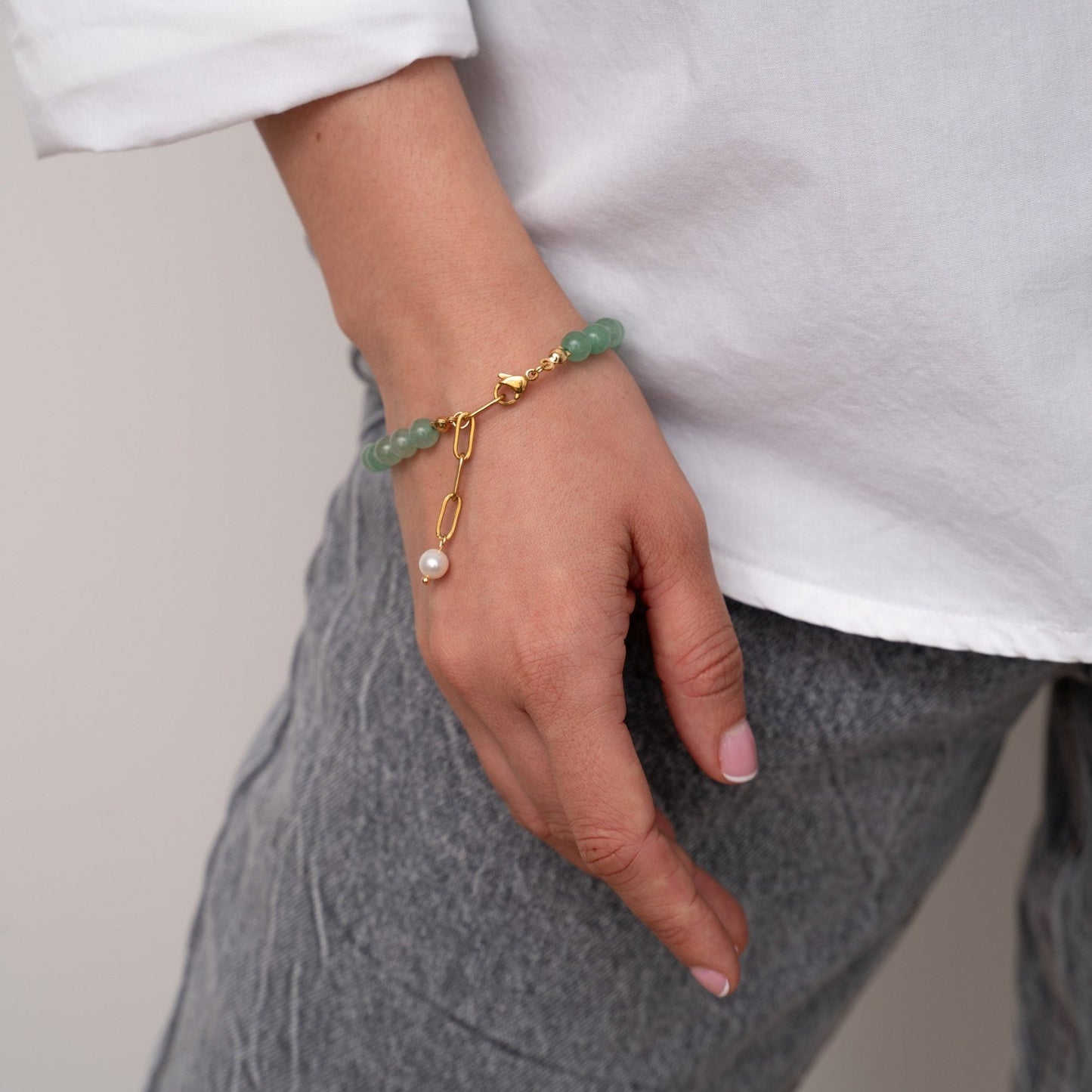 MIRA Green Aventurine Bracelet