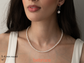 CLAM 5 Sizes Freshwater Pearl Necklace Choker