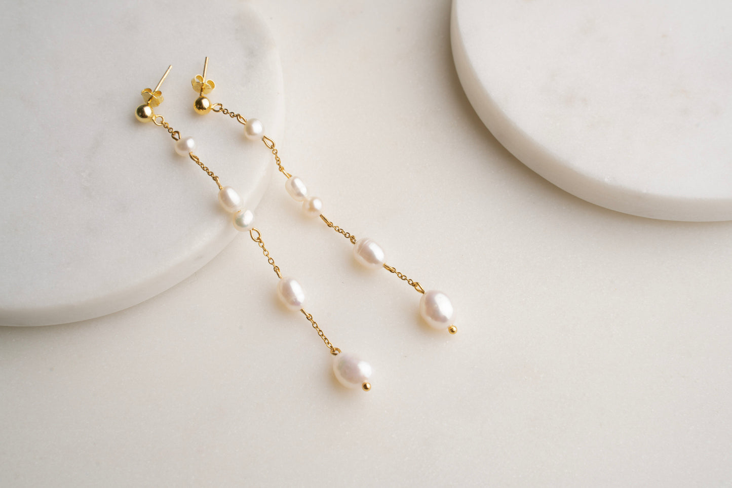 LEA Freshwater Pearl Drop Earrings