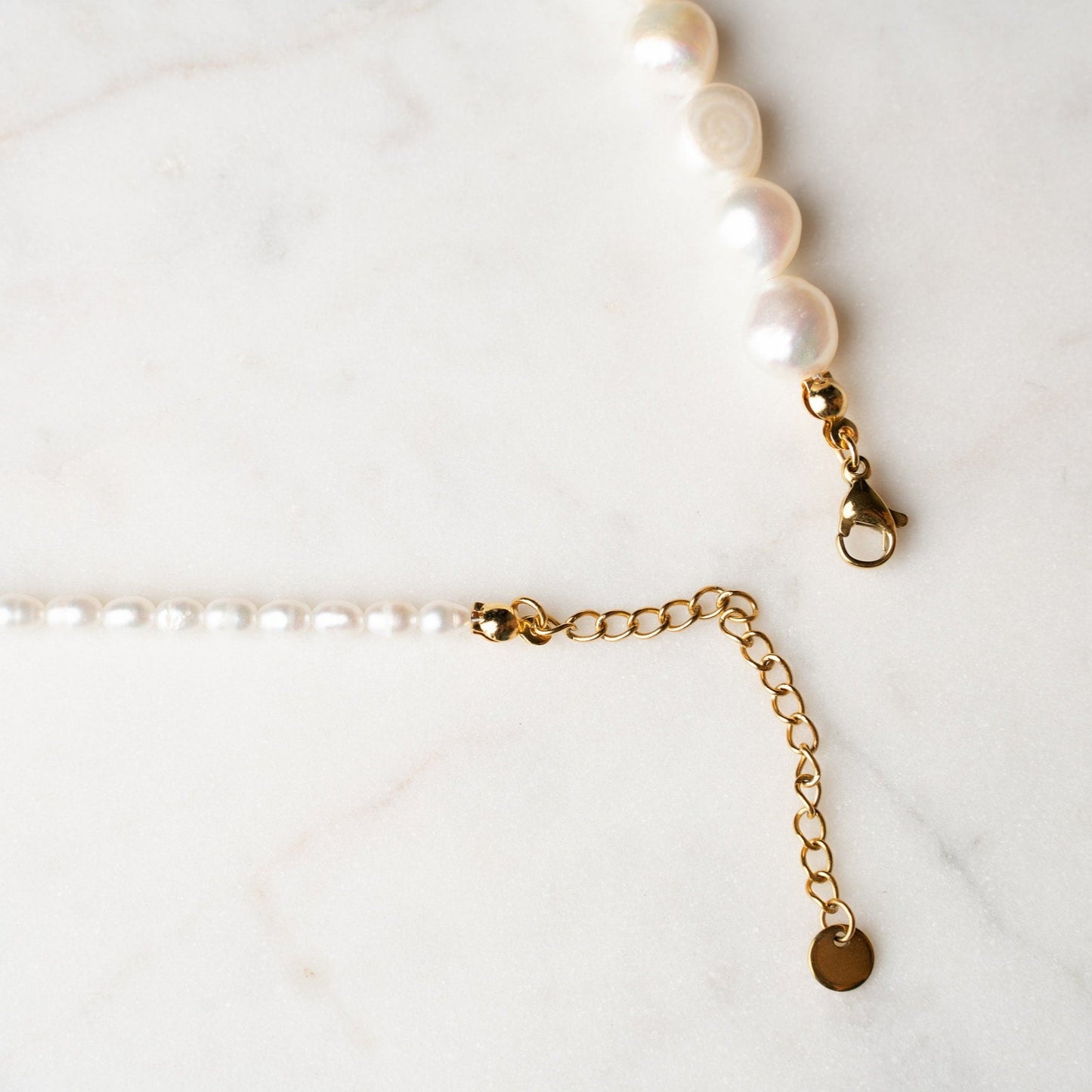 JORDYN Baroque Pearl Necklace