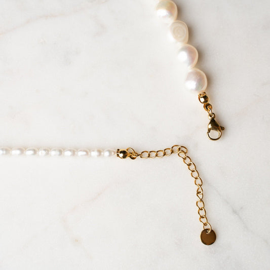 JORDYN Baroque Pearl Necklace