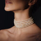 DIANA Multi Layered Pearl Choker