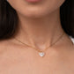 SOFIA Heart Pearl Necklace