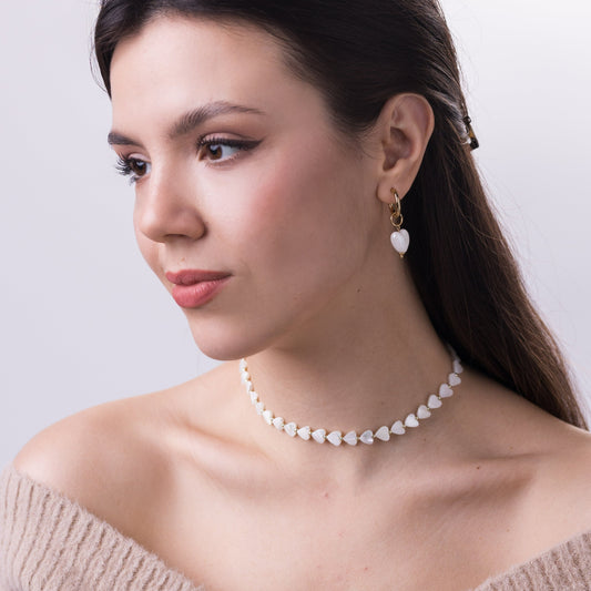 NOVA 12 mm Baroque Pearl Huggie Hoop Earrings