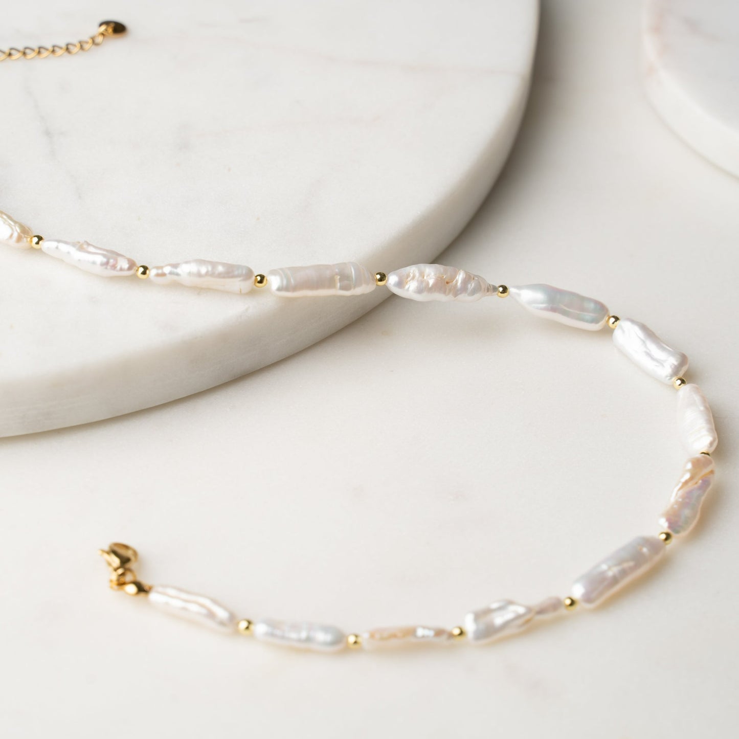 OBSESSION Biwa Pearl Necklace