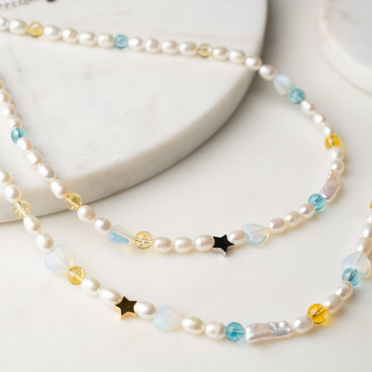 FANTASY Freshwater Pearl Necklace Choker