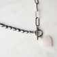 HARMONY Half Pearl Half Chain Necklace