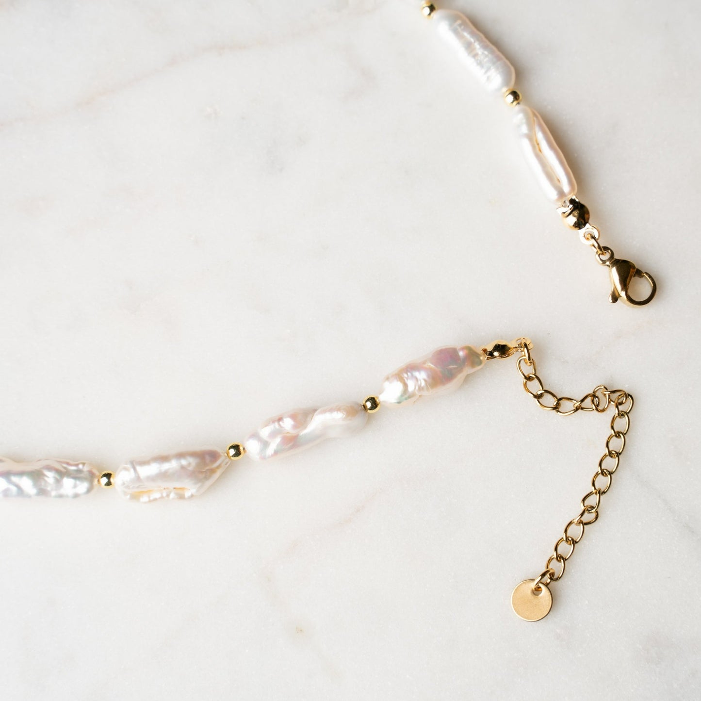 OBSESSION Biwa Pearl Necklace