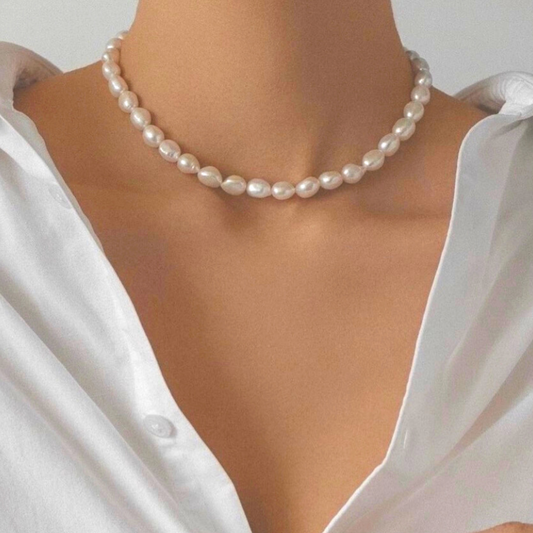 OSCAR Baroque Pearl Necklace